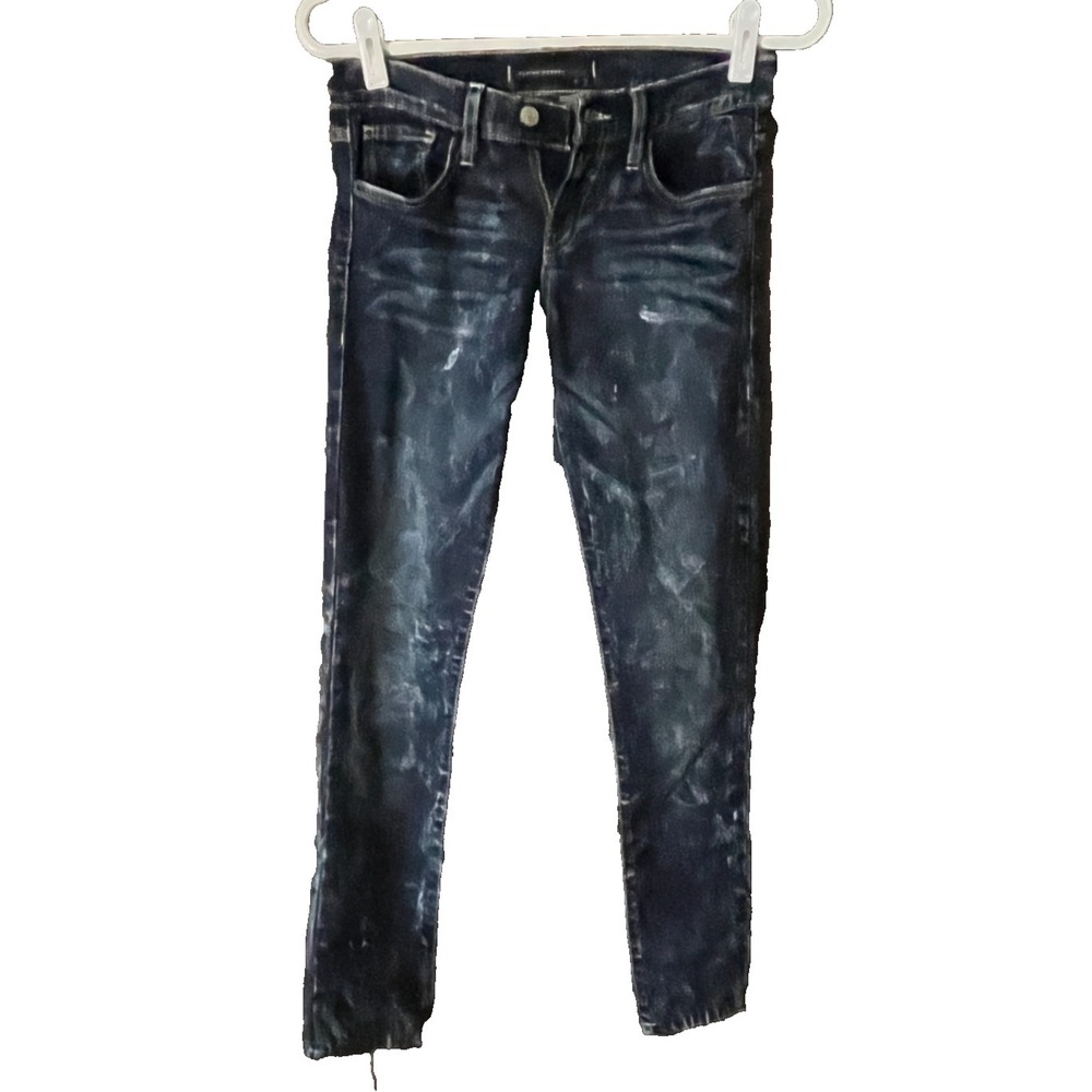 FLYING MONKEY Platinum Skinny Jeans Womens 28 Dark Wash Stretch Denim 28x27